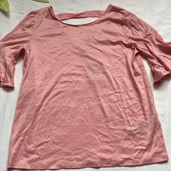 𝅺⭐️nwt Massimo Dutti Ruffle Sleeve Top⭐️ - Picture 2 of 8